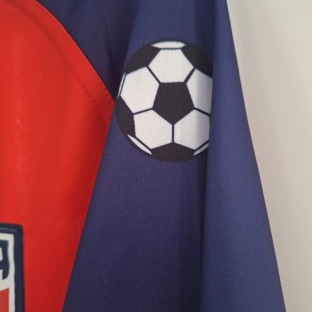NWT Large XCelsius Active United States USA Futbol Soccer Jersey Shirt MSRP $70 - Picture 5 of 6